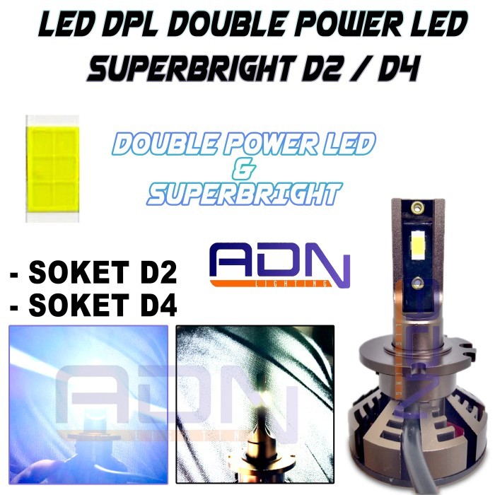 Jual LAMPU LED D2C D2R D2S D4R D4S MINI 45W 6000K 10000LM SUPERBRIGHT ...