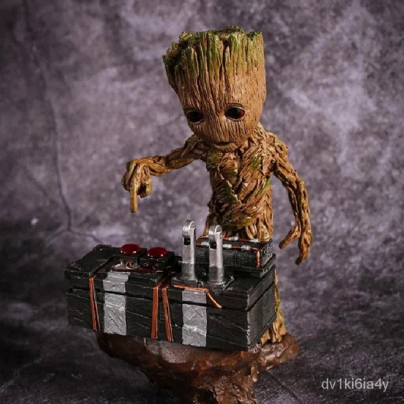 Jual Marvel Action Figure Toys Guardians of The Galaxy Groot Avengers ...