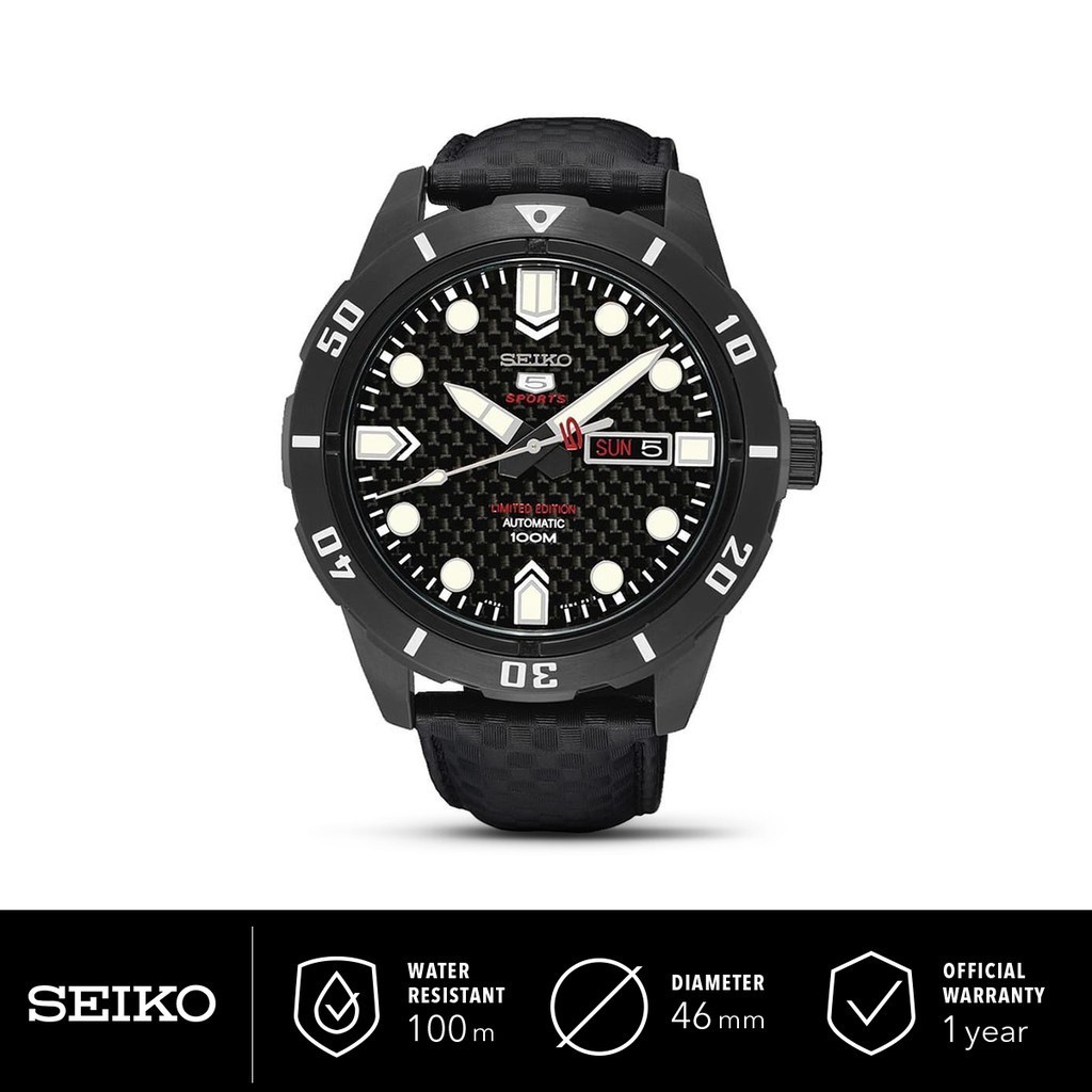 Jual Jam Tangan Pria Seiko 5 Sports SRP721K1 Automatic Black Dial Limited Edition SRP721 Original Shopee Indonesia
