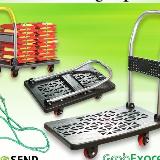 Jual Troli Troly Troley Dorong Barang Lipat Trolley Cart Silent ...