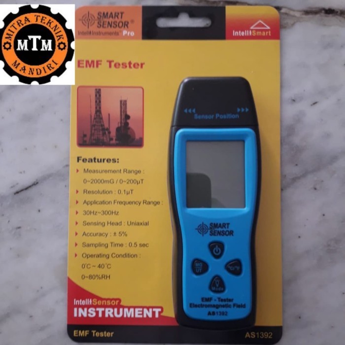 Jual newgan!! ALAT UKUR ELECTRO MAGNETIC FIELD TESTER EMF TESTER SMART ...
