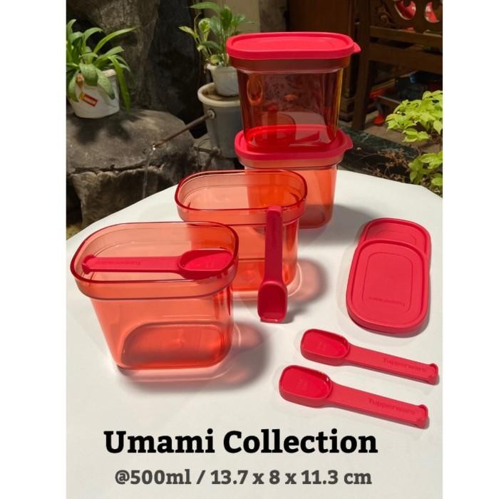 Jual Tupperware Umami Collection Ungu Ecer 1 Pc Ukuran 500Ml | Shopee ...