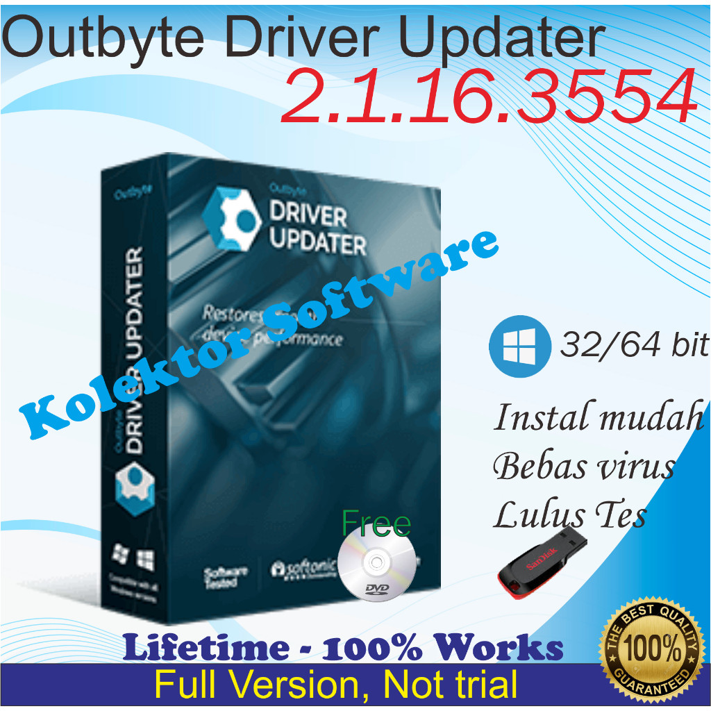 Jual Outbyte Driver Updater - Full Version, Lifetime | Shopee Indonesia