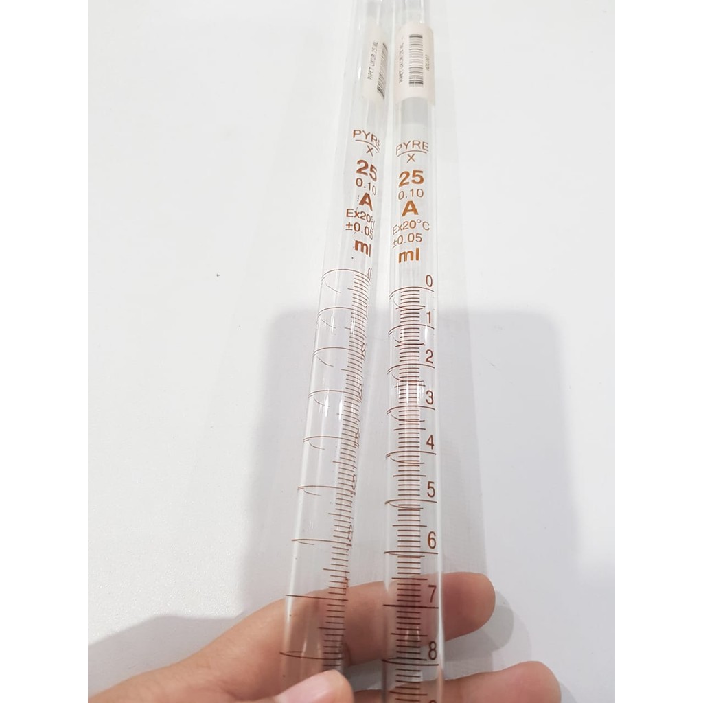 Jual Pipet Ukur Measuring Pipette Pyrex 25 ml | Shopee Indonesia