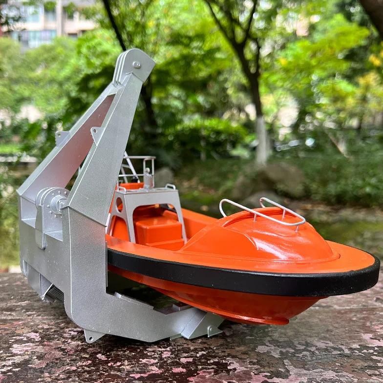 Jual 1/18 RC LIFEBOAT MODEL KIT DIY HANDMADE SHIP MODEL TOY GIFT REMOTE ...
