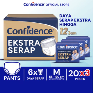 Confidence Ekstra Serap E-Pack M60