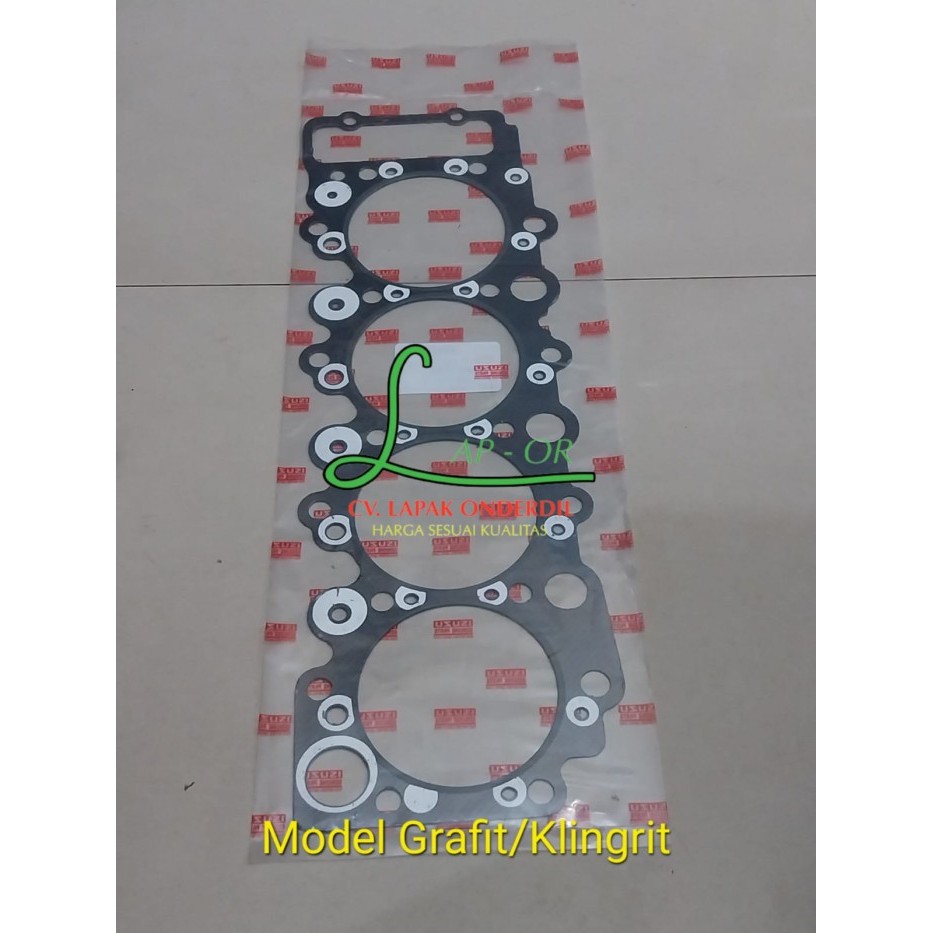 Jual Berkualitas Gasket Cylinder Head Paking Kop Packing Deksel 4Hg1 ...