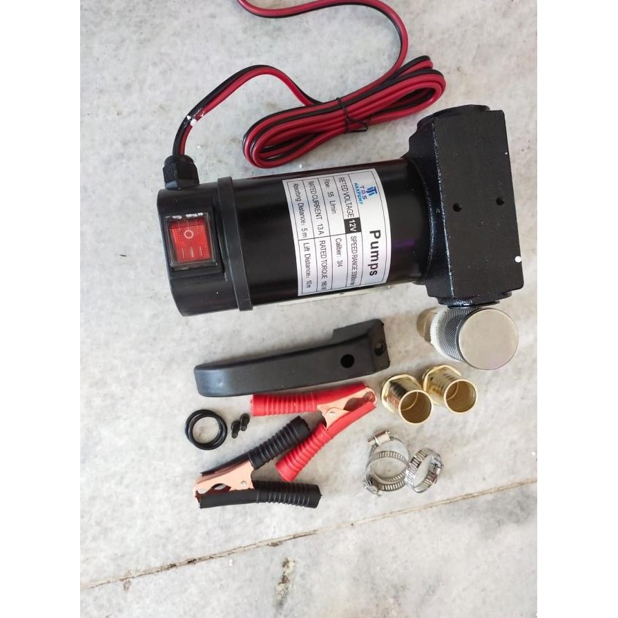 Jual Pompa Minyak Solar Dc 12V 55L/M Pompa Oli Pompa Solar Pompa Hisap ...