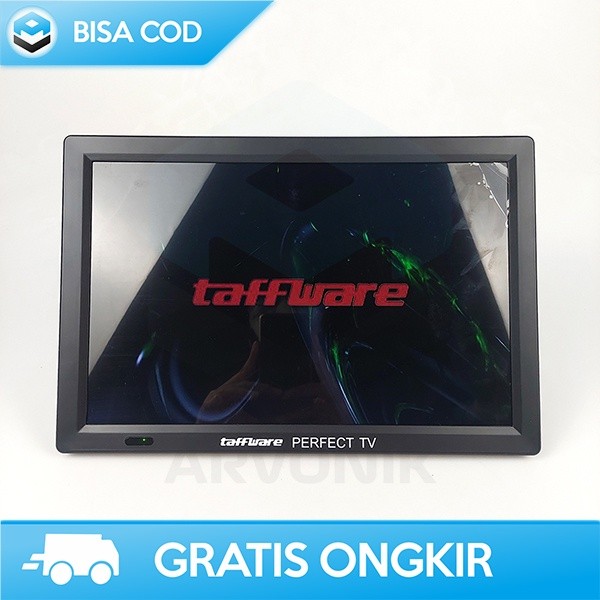 Jual MONITOR PORTABLE TV DIGITAL ANALOG TAFFWARE 14 INCI DVB-T2 ...