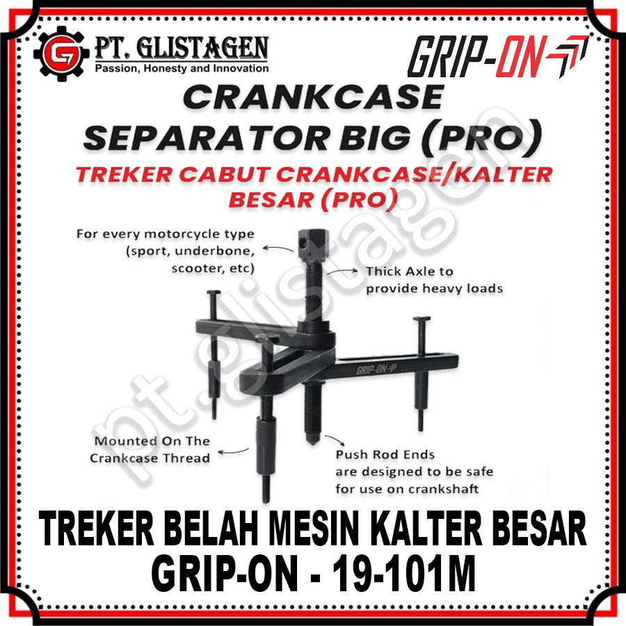 Jual GRIP ON 19-101M Treker Belah Mesin Block Mesin Kalter Besar ...