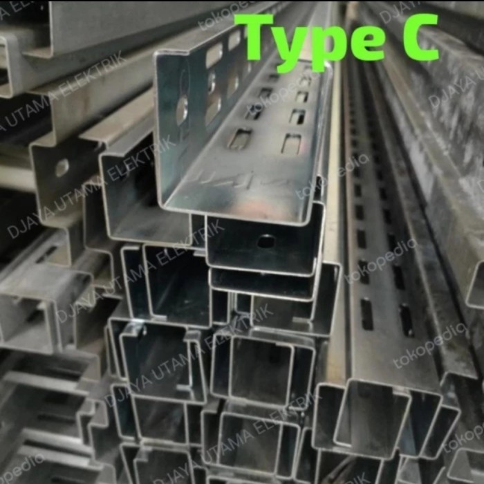 Jual Kabel Tray Type C/U 100X100X3000 S/D 300X100 Electro/Hotdip ...