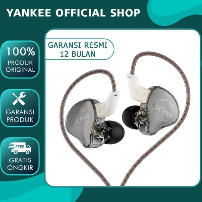 Jual iem - KZ EDC Pro Dynamic Driver Professional High Sensitivity and ...