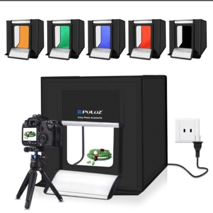 Jual TERBARU - PULUZ 40 x 40cm Mini Photo Studio Box Lightbox ...