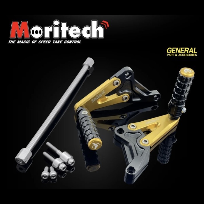 Jual Moritech Passenger Foot Rest Footpegs Step Pijakan Kaki Penumpang ...