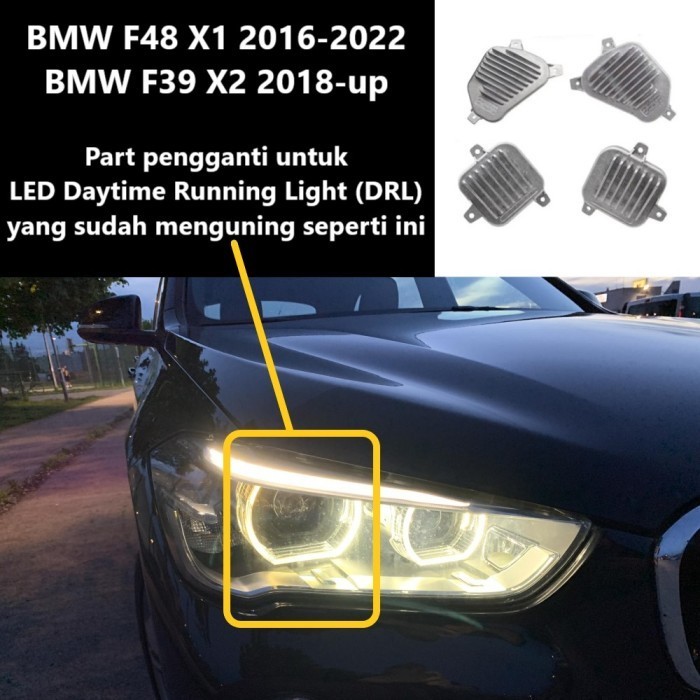 Jual Bmw F48 F39 Drl Led Angel Eyes Halo Light Module Lampu Senja X1 ...