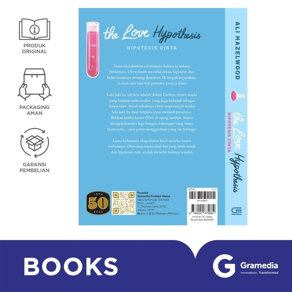 Jual Hipotesis Cinta The Love Hypothesis Ali Hazelwood Shopee Indonesia