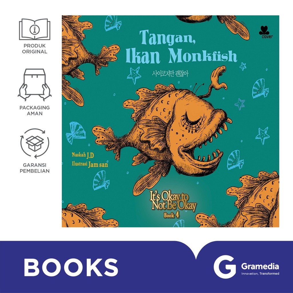 Jual Its Okay to Not Be Okay - Book 4 : Tangan, Ikan Monkfish | Shopee ...
