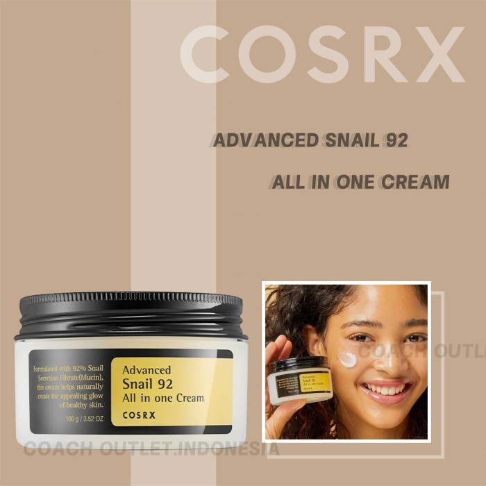 Jual COSRX Moisturizer Cream COSRX Advanced Snail 92 All in One Cream ...