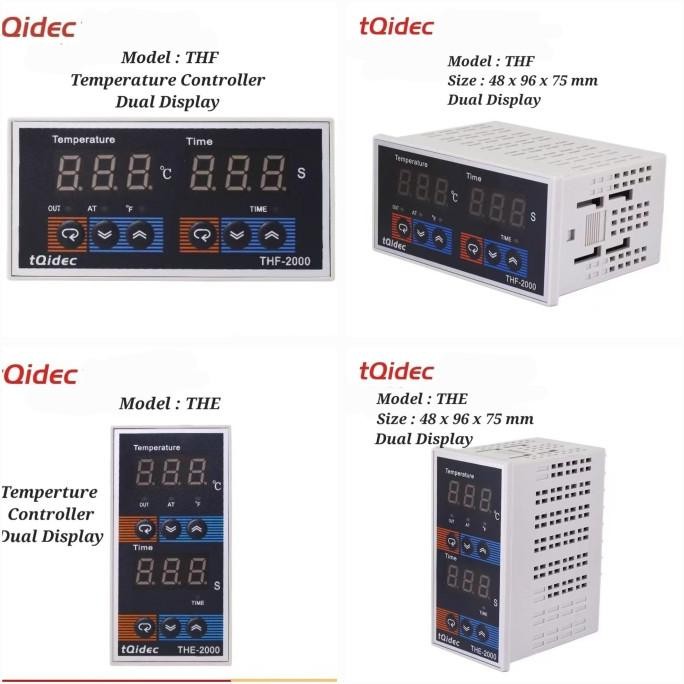 Jual Temperature Controller 2 Display (Temperature & Timer) | Shopee ...