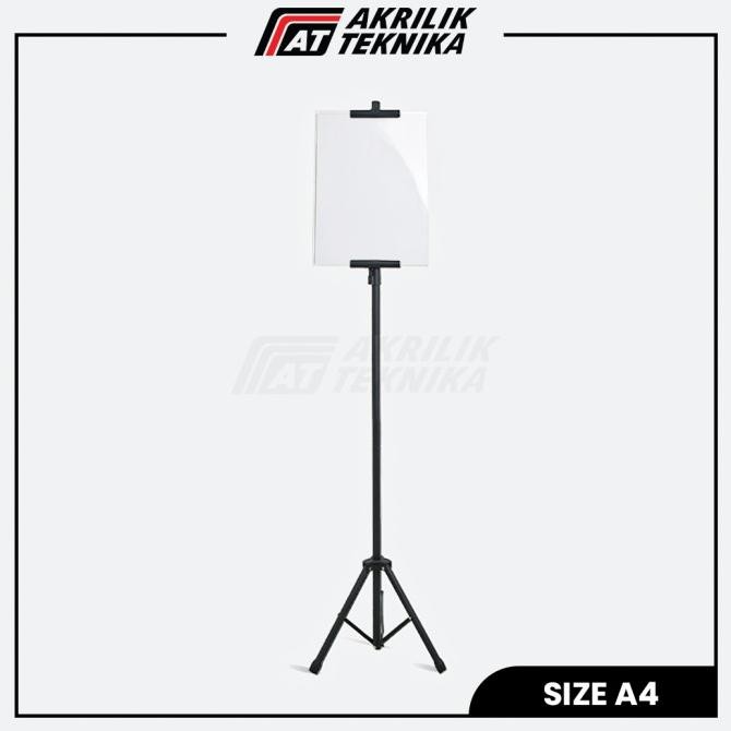 Jual TRIPOD STAND BANNER DISPLAY TIANG IKLAN BARCODE DISPLAY