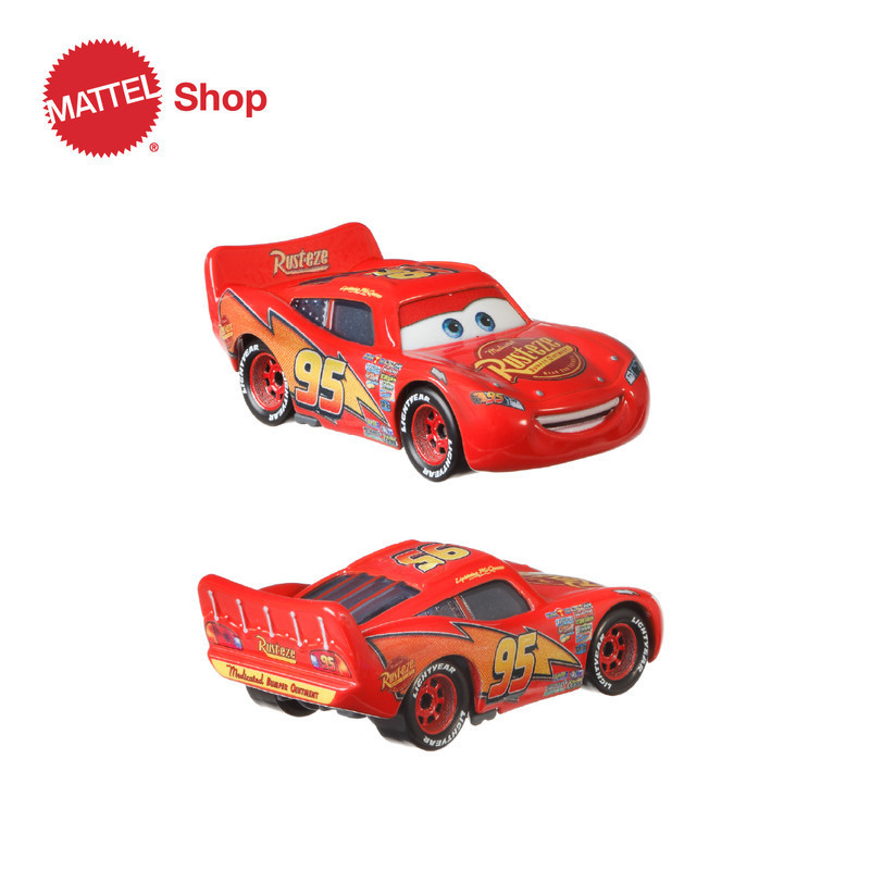 Jual Pixar Cars Lightning McQueen Dinoco - Mainan Mobil Balap | Shopee ...