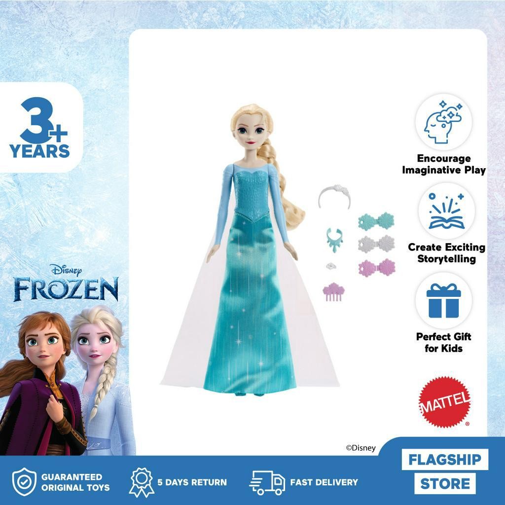 Jual Disney Frozen Toys Elsa Fashion Doll And Accessories - Mainan ...
