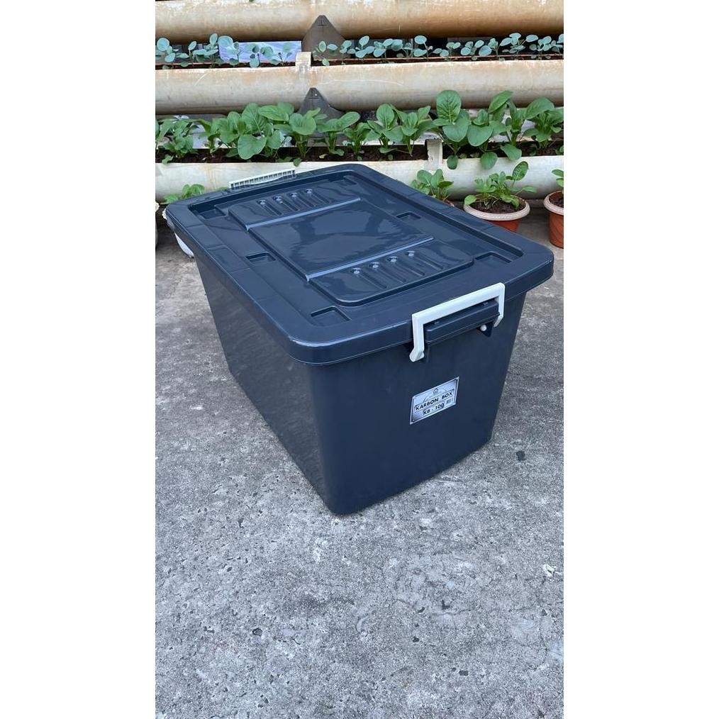 Jual Kontainer Box Plastik Container KARBON Box PUMA AKAKO Hitam Black ...