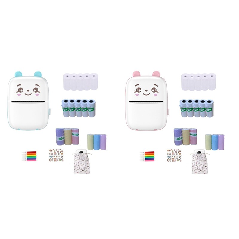 Jual Portab Label Printer Mini Bluetooth Label Stickers | Shopee Indonesia