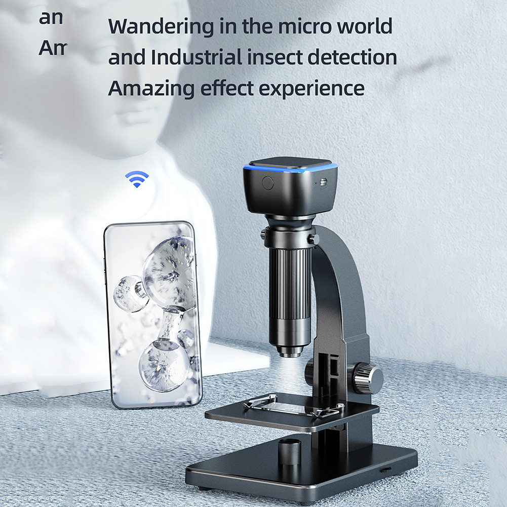 Jual Digital Microscope 2000X HD WiFi Dual Lens Soldering | Shopee ...
