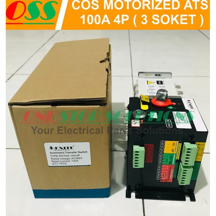Jual COS MOTORIZED ATS 100A 4P ATS UNIV UNIV-100A UNTUK PANEL ATS AMF ...
