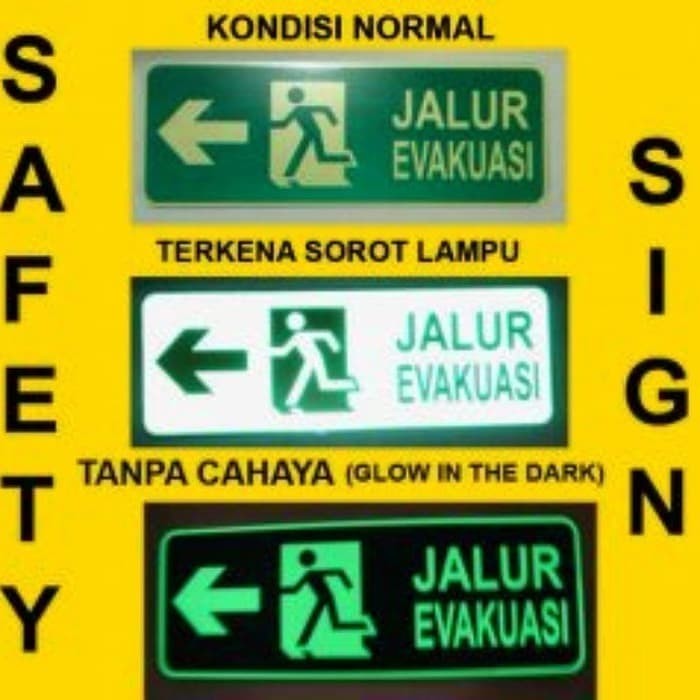 Jual Sticker Fosfor ( Glow Tape ) Glow In The Dark - Uk 1 Cm X 10 Meter ...