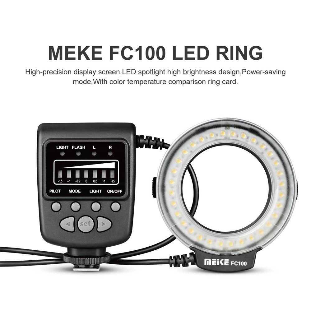 Jual Speedlite LED Flash Light Ring Speedlite Ring Fill L | Shopee ...