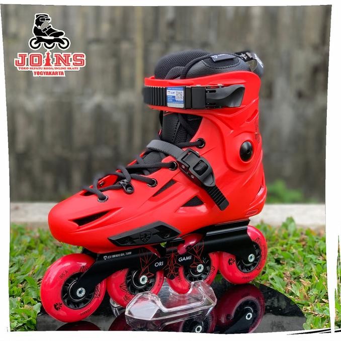 Jual SEPATU RODA FLYING EAGLE ORIGAMI RED | Shopee Indonesia