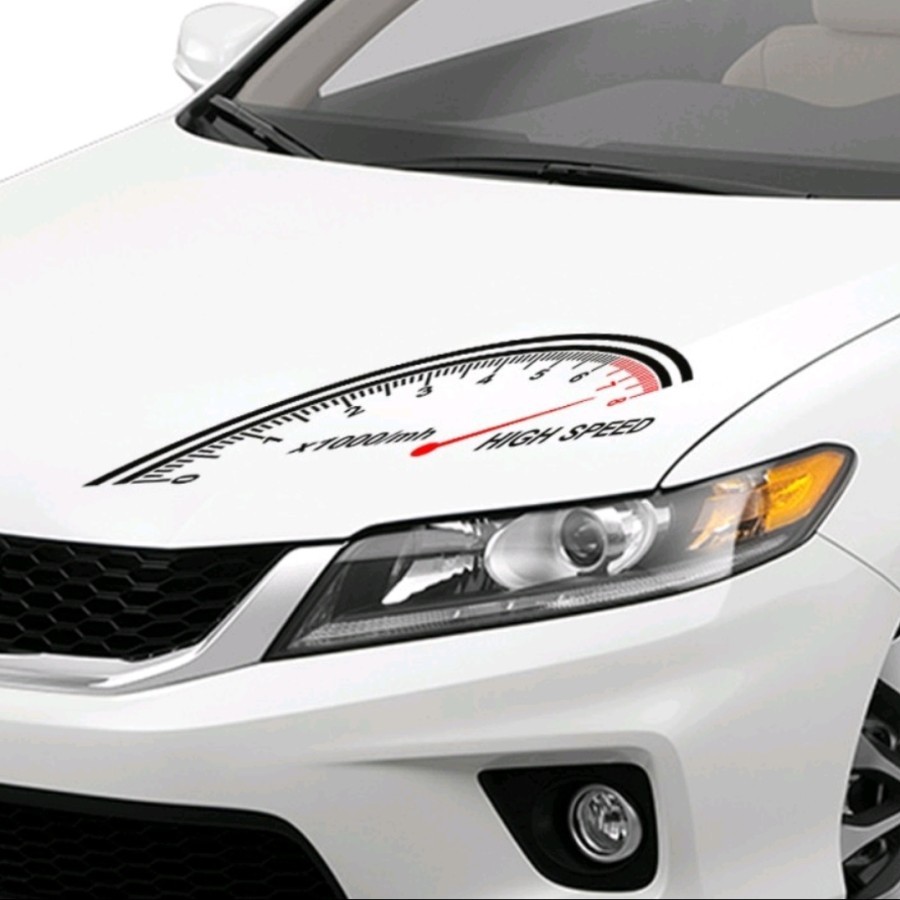 Jual stiker spedometer Rpm Racing Kap Mobil cutting sticker jagonya ...