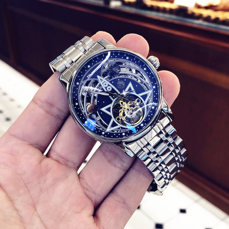 Jual Star Orbit Zeus Fully Automatic Tourbillon Mechanical Watch Men's ...