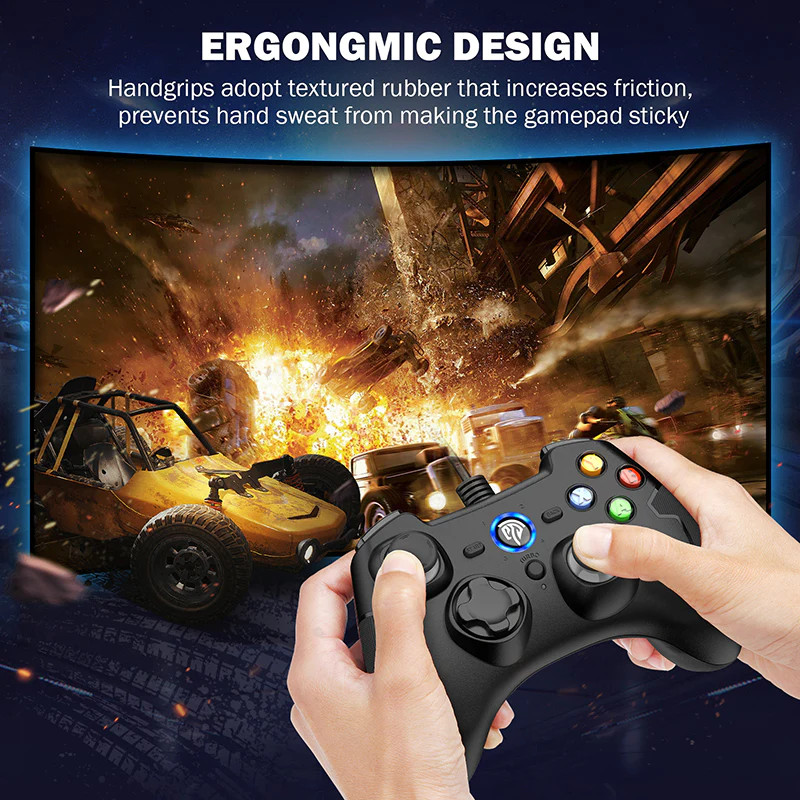 Jual Owzee Store - EasySMX Gamepad Wired Gaming Controller Dualshock ...