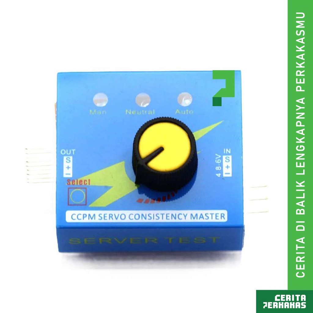 Jual Tester Servo CP / Gear Test CCPM Checker 3 Channel / RC Multi ECS ...