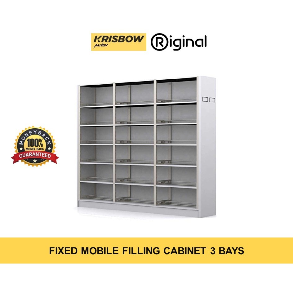Jual Krisbow Kabinet Pengisian Seluler 3 Ruang Filling Cabinet | Shopee ...