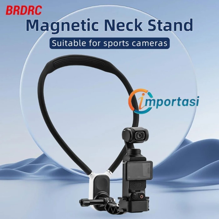 Supporto Flessibile BRDRC Per Action Cam – Adatto A GoPro, Osmo Pocket 3, Insta360 – Per Moto, Bici, Caschi E Manubri