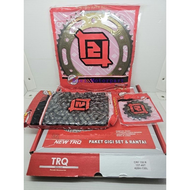 Jual Gear packet (TRQ) CRF 150 / CRF150 gir paket gigi set | Shopee ...