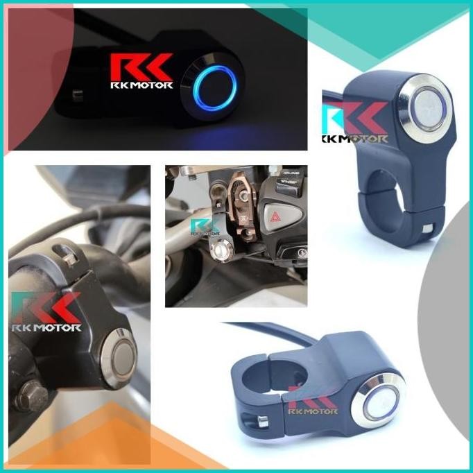 Jual Saklar Switch On Off Stainless Jepit Stang Motor Self Locking ...