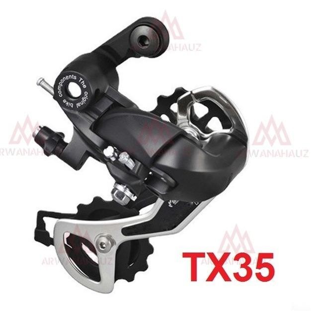 thumbnail image 2 of MTB Drivetrain Parts Hycline RD-TY300 Rear Derailleur - 6/7/8 Speed Direct Mount For Mountain Bikes (Black) 6/7/8 Speed Rear Derailleur 2 of 13