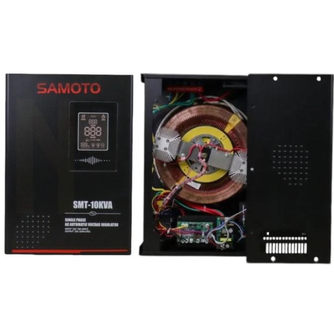 Jual Stabilizer Samoto SMT- 10KVA Servo Motor 1 Phase / Stabiliser 10. ...