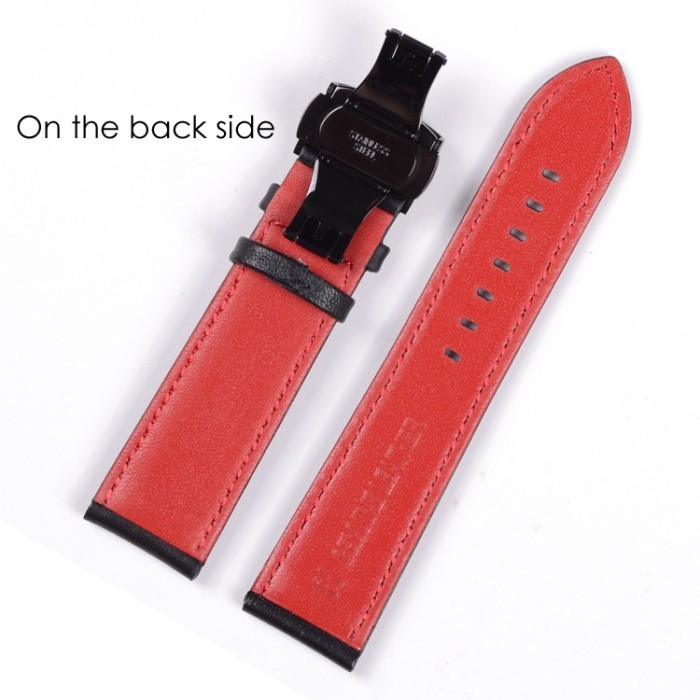 Jual Mantab 20, 22Mm Rally Strap Red Holes Tali Jam Tangan Rally ...