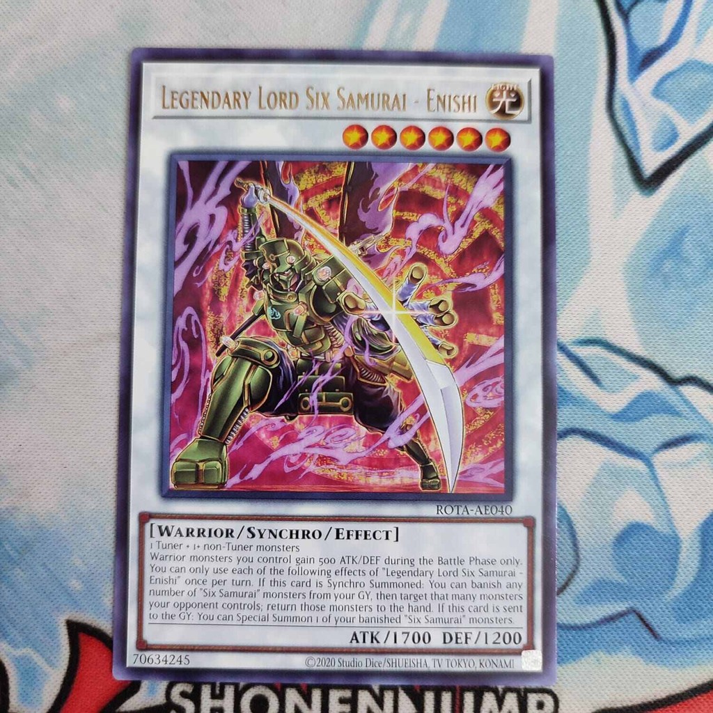 Card Gallery:Legendary Lord Six Samurai - Shi En | Yu-Gi-Oh