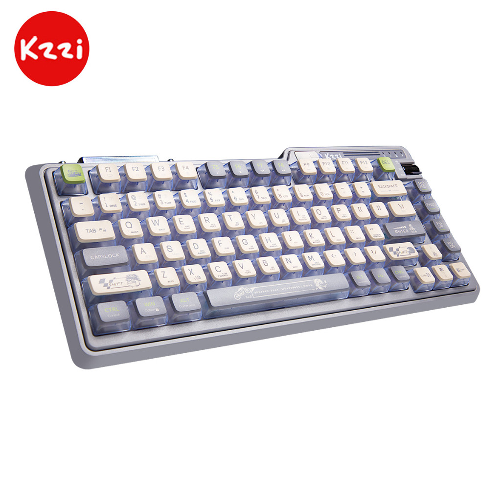 Jual KZZI Kezhi K75 Pro + Knight Keyboard Mekanis Tiga Mode Nirkabel ...