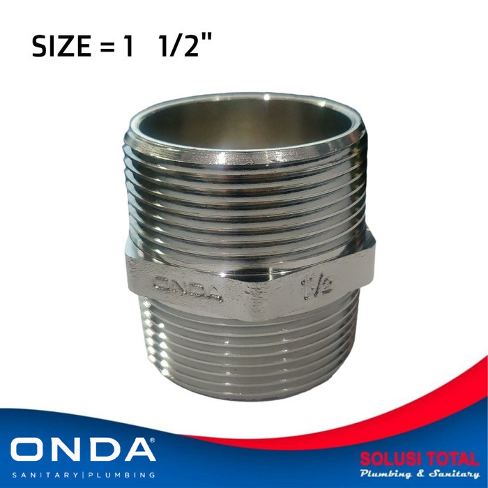 Jual Double Nipple ONDA 1 1/2