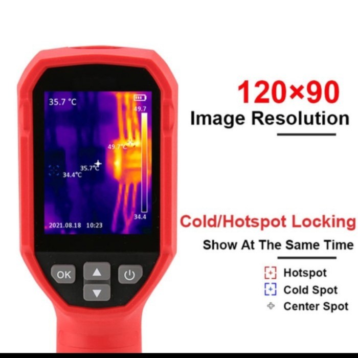 Jual newgan!! Imaging Kamera Thermal UNI-T/ HT 102 Camera Imager ...