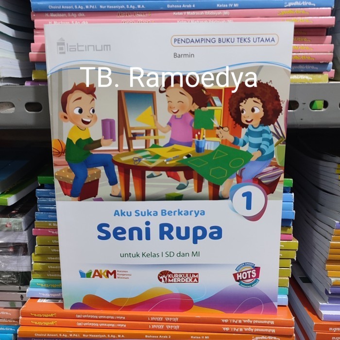 Jual Buku Seni Rupa SD/MI kelas 1 Platinum Kurikulum Merdeka | Shopee ...