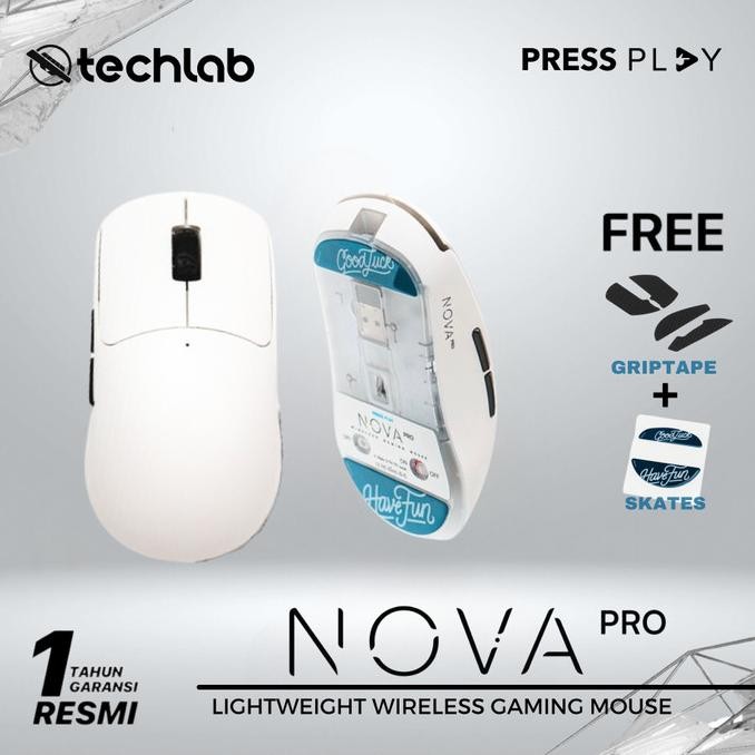 Jual Press Play / Pressplay Nova Pro Lightweight Wireless Gaming Mouse ...